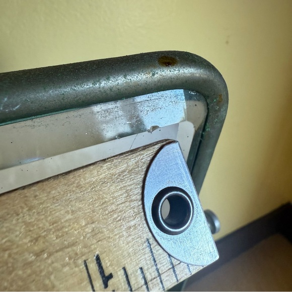 Antique Rectangular Beveled Mirror Shaving Stand Brush Mug Holder England - Picture 15 of 16